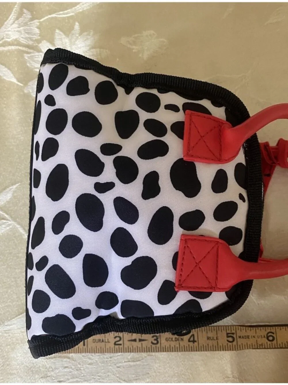 Nintendo Nintendogs Dalmatian Print DS Carry Case Zipper Gamer Travel